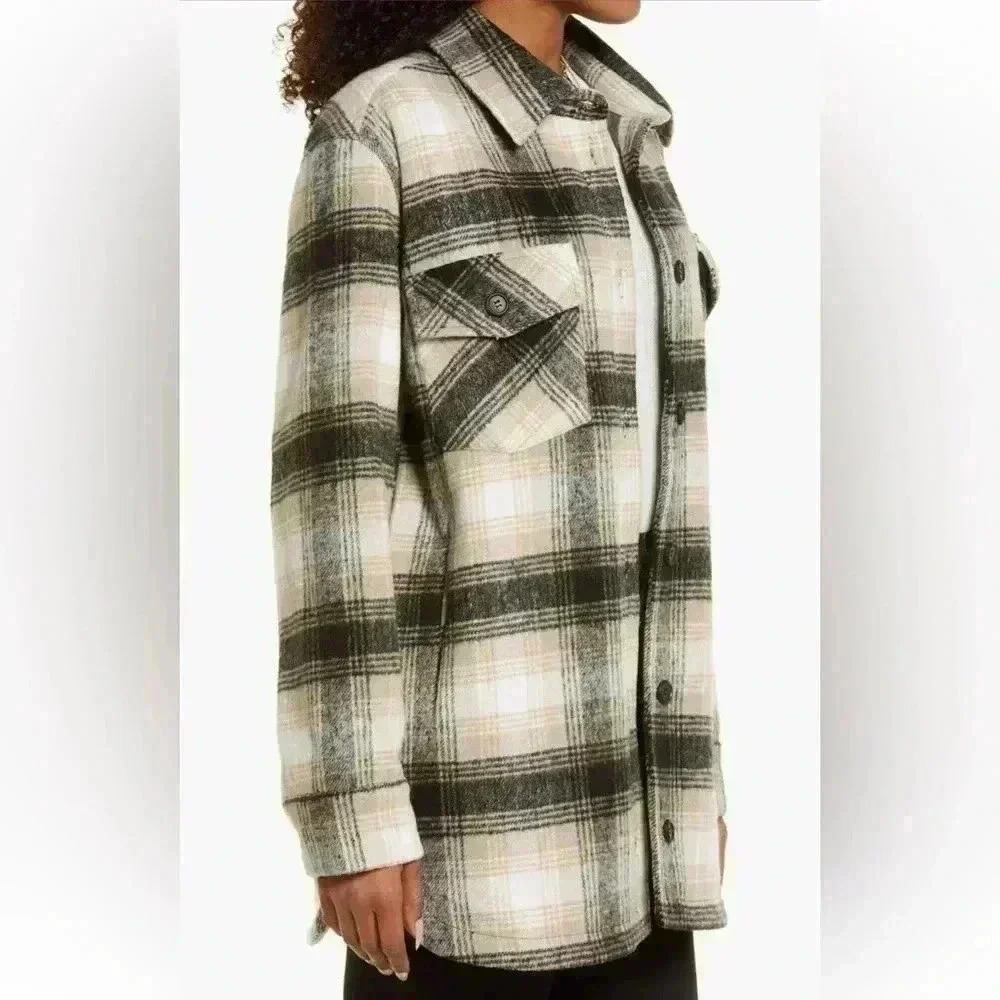 Thread & Supply Plaid Shacket - Picture 3 of 7